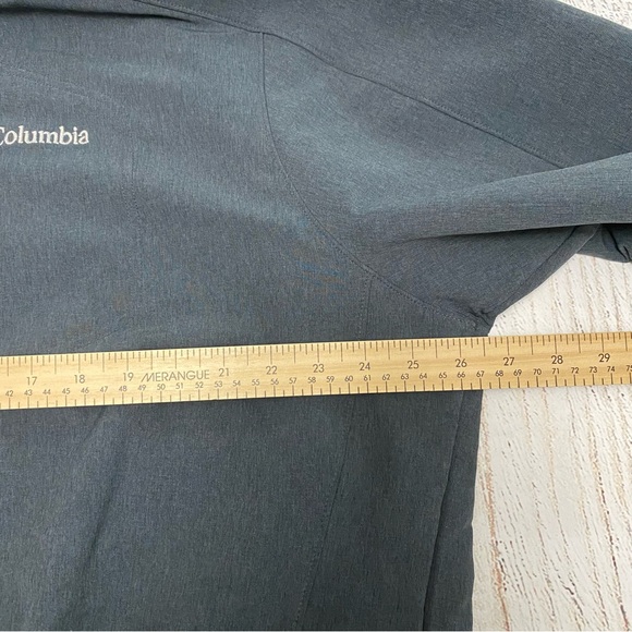 Columbia Men's Gray lightweight Hooded winter Jacket XL - Picture 11 of 15